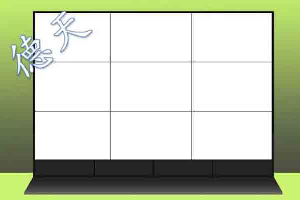 液晶拼接屏的福音：白平衡液晶拼接屏_德天科技開創新時代高端液晶拼接屏