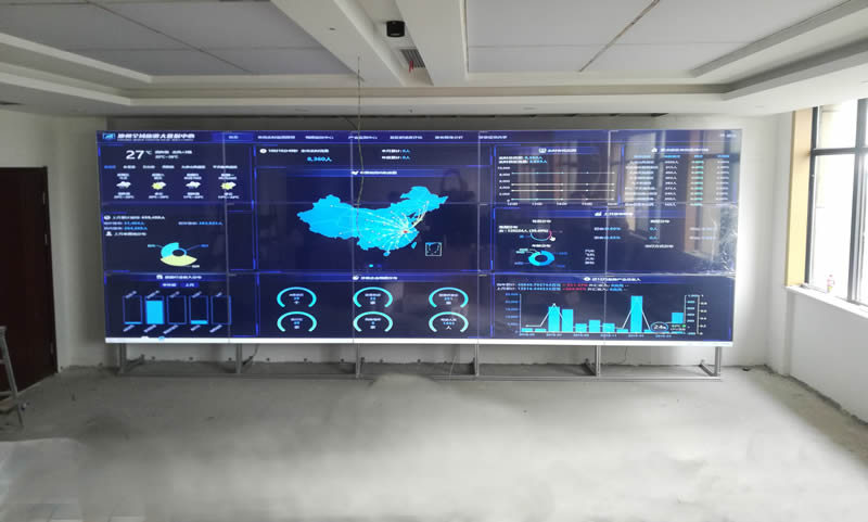 無縫拼接屏四種安裝方式