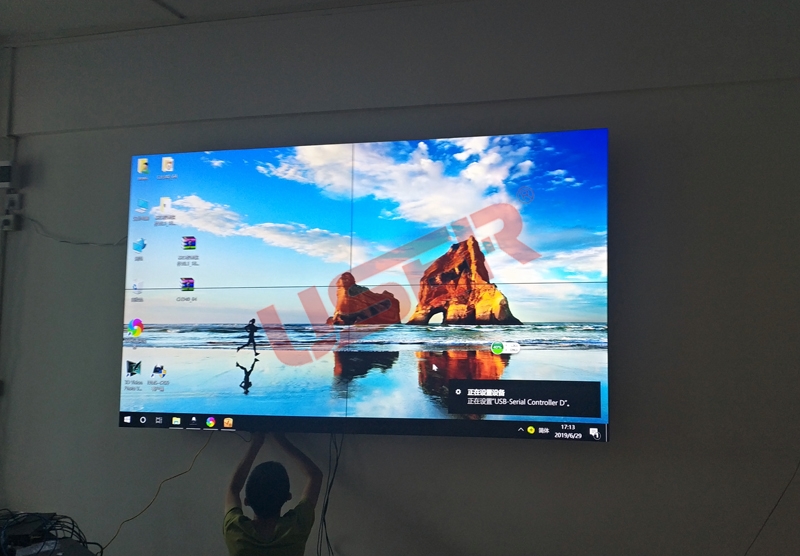 怎么用液晶拼接屏快速跟電腦連接？