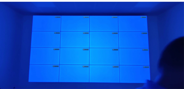 來(lái)自前線的成果，梧桐山某片區(qū)監(jiān)控室監(jiān)控大屏成功交付