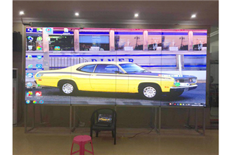 海南省海口市某農場拼接屏項目